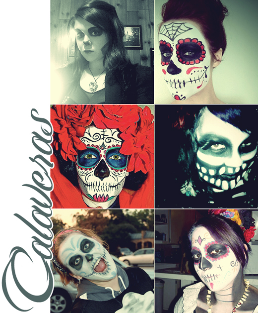 Calavera makeup